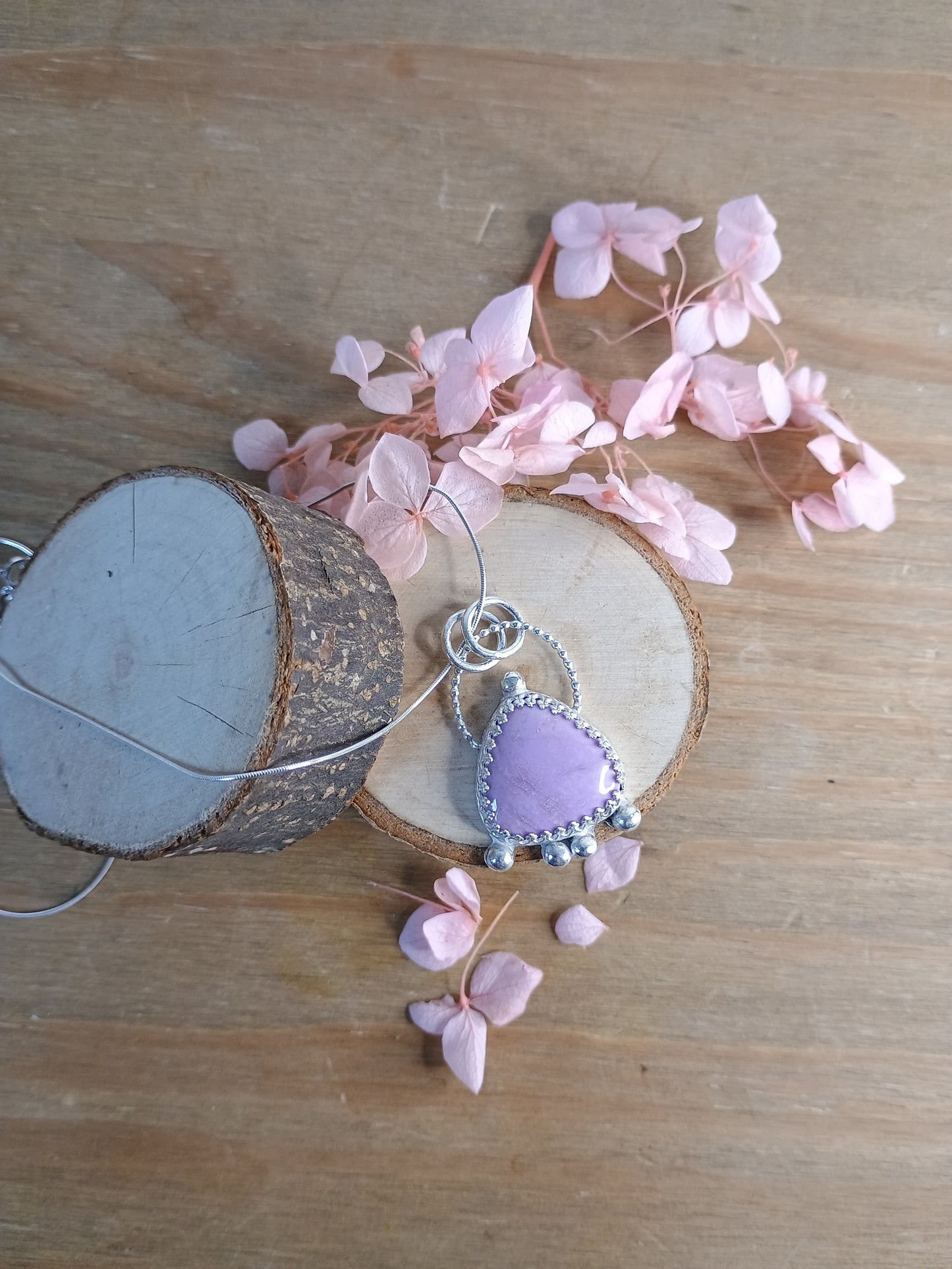 Phosphosiderite Necklace