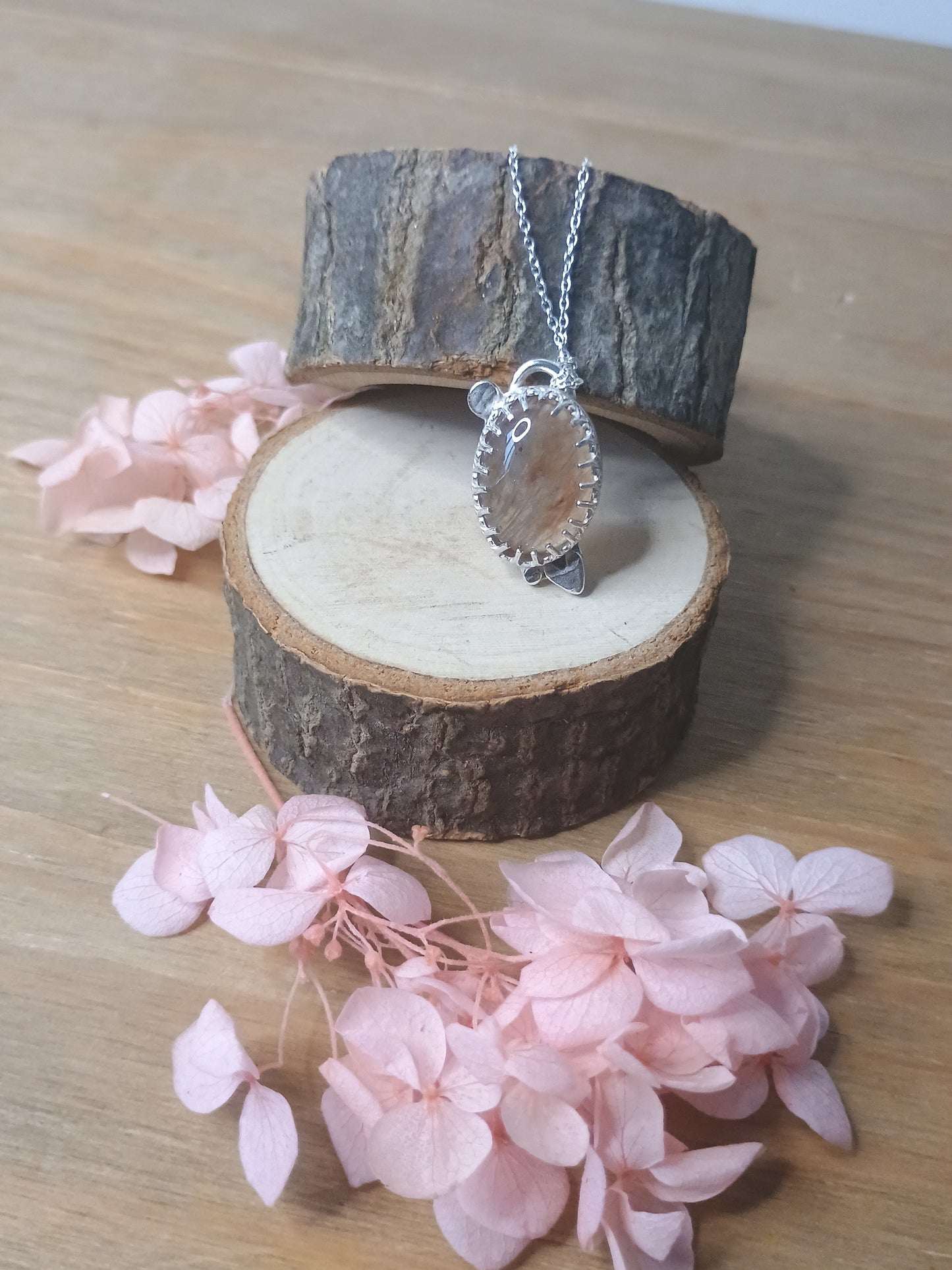 Fire Quartz Necklace