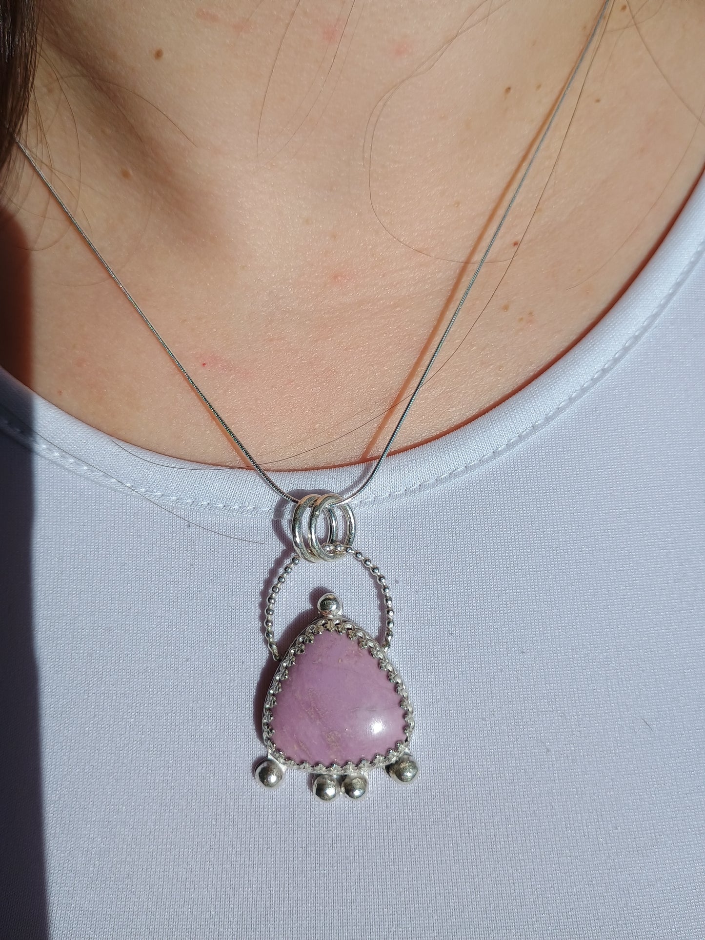 Phosphosiderite Necklace