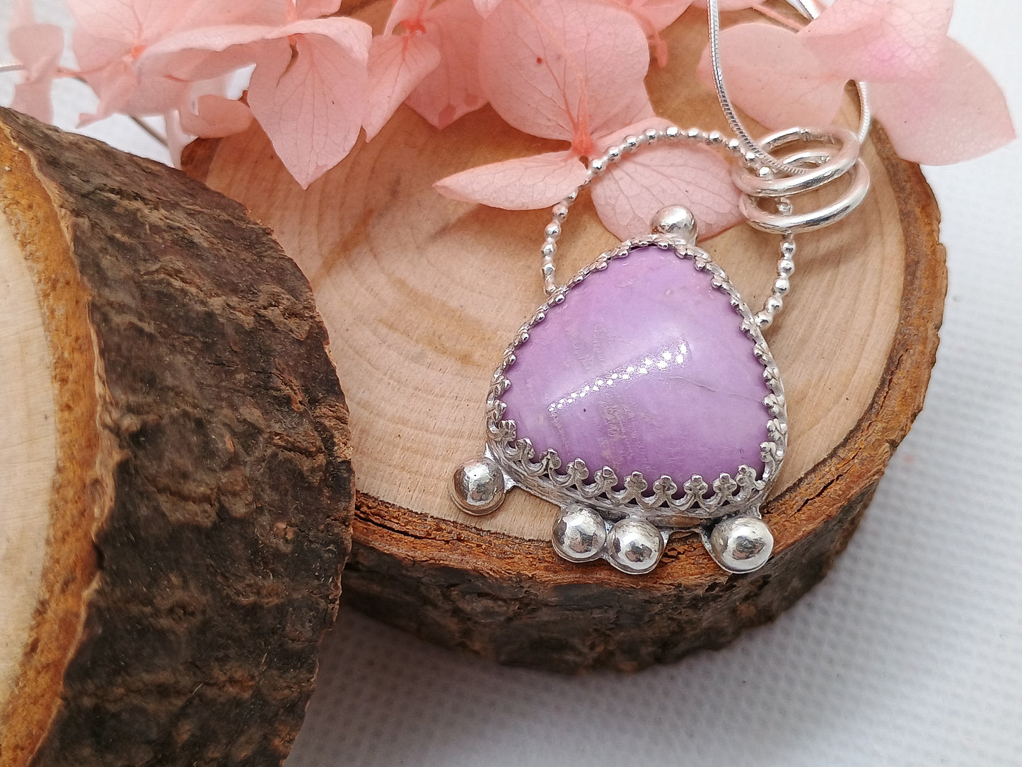 Phosphosiderite Necklace