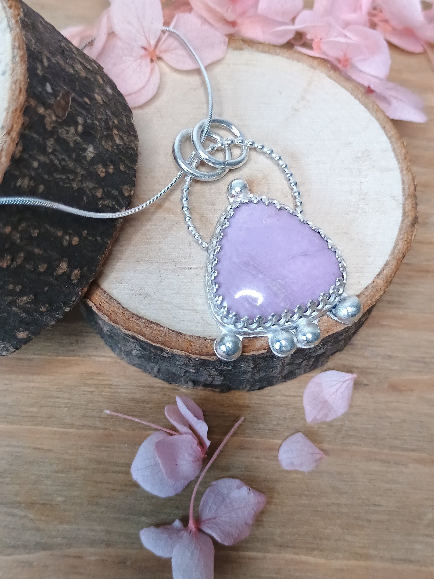 Phosphosiderite Necklace